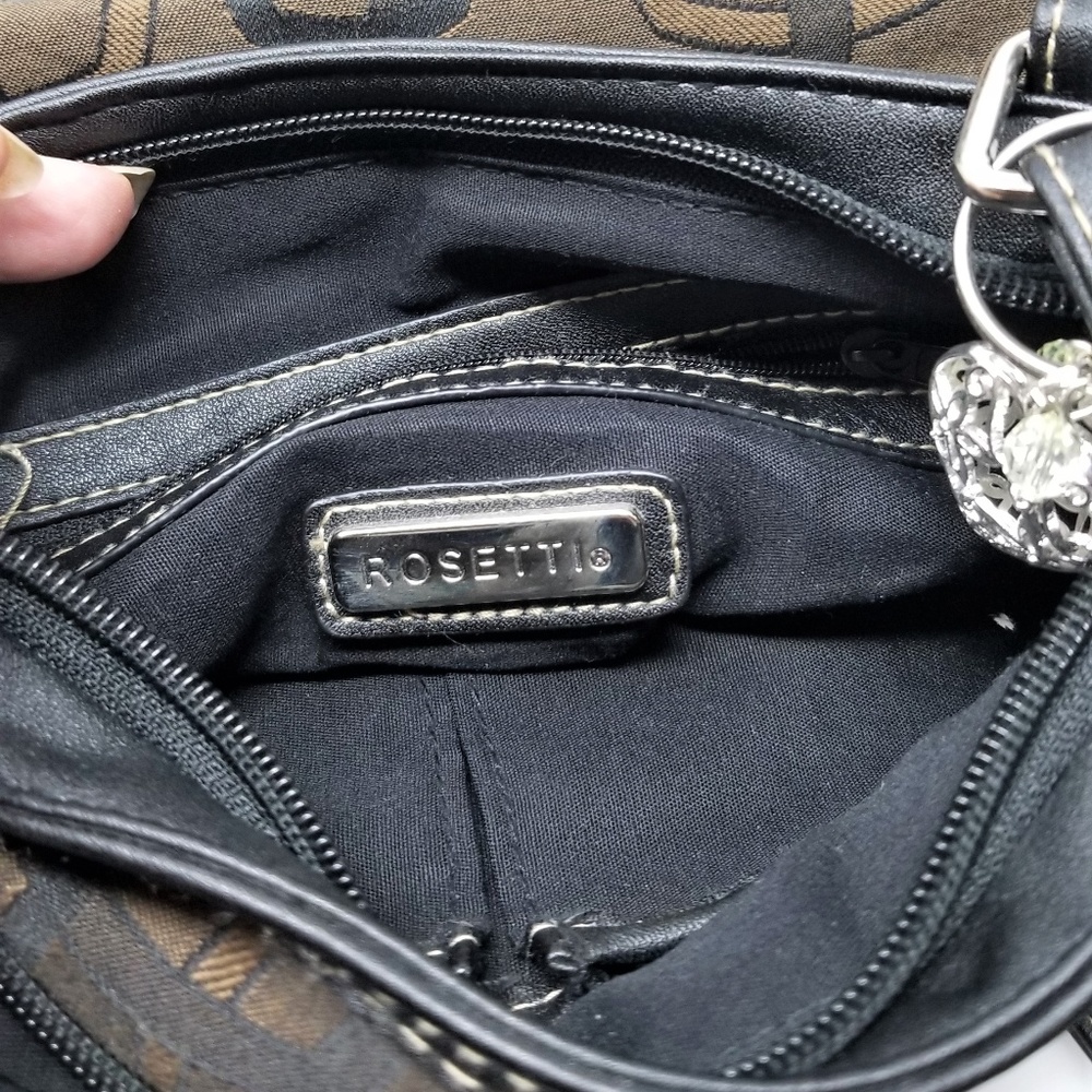 Interesting Pattern Rosetti Shoulder Purse - Picture 4 of 4